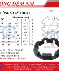 Thong So Kich Thuoc Vong Dem Giam Chan Khop Noi Nm