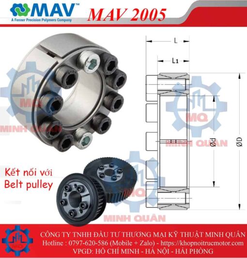 Khop Khoa Truc Mav 2005 Locking Assemblies