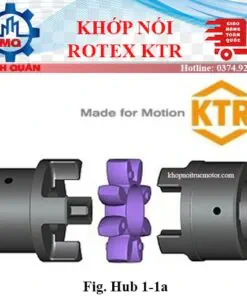 Khớp nối Rotex KTR đủ size có sẵn 9 Khop Noi Rotex Ktr Loai Hub 1 1a