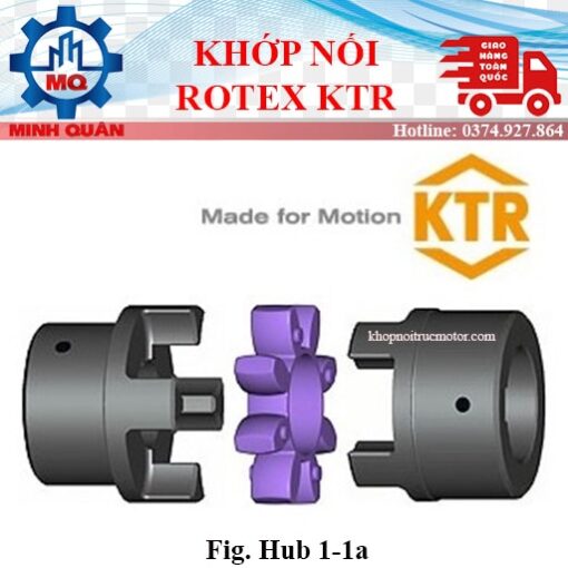 Khop Noi Rotex Ktr Loai Hub 1 1a