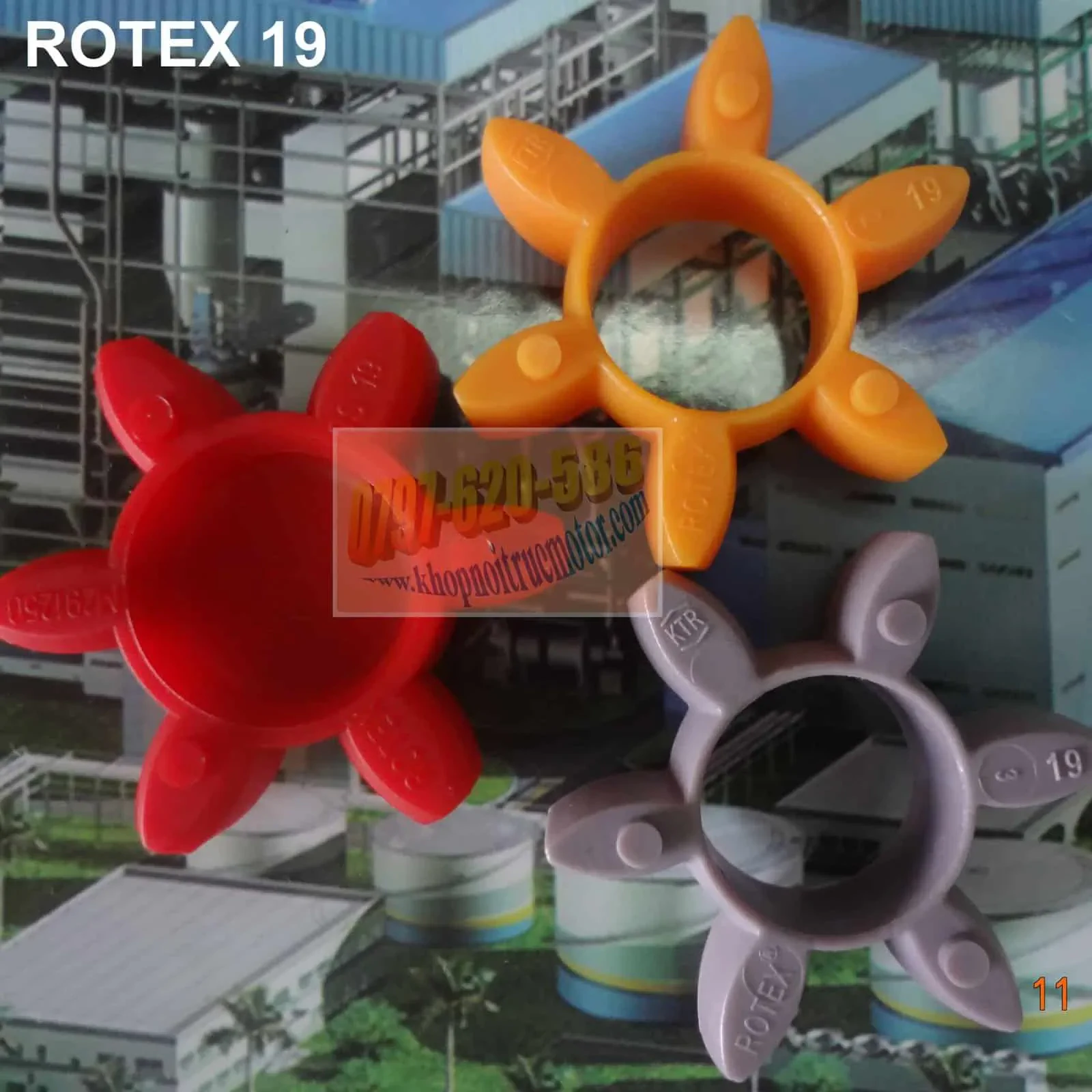 Khớp nối cao su MP Filtri EGE bơm thủy lực 1 Vong Dem Rotex 19, Spider Rotex 19, Rotex Ktr Coupling