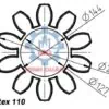 Dimensions Spider Rotex 110