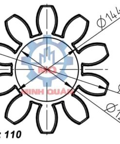 Dimensions Spider Rotex 110