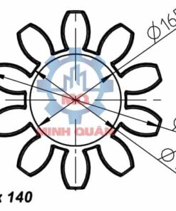 Dimensions Spider Rotex 140