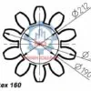 Dimensions Spider Rotex 160