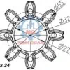 Dimensions Spider Rotex 24