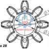 Dimensions Spider Rotex 28