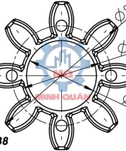 Dimensions Spider Rotex 38