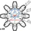 Dimensions Spider Rotex 65