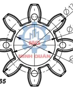 Dimensions Spider Rotex 65