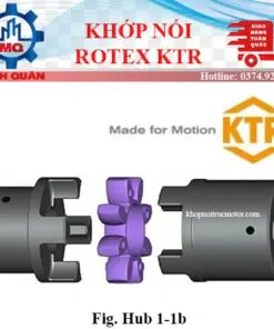 Khớp nối Rotex KTR đủ size có sẵn 10 Khop Noi Rotex Ktr Loai Hub 1 1b