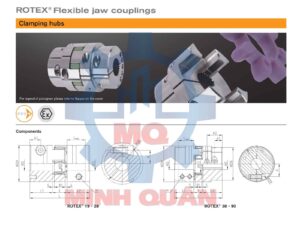 Bv Khop Noi Rotex Ktr With Clamping Hubs