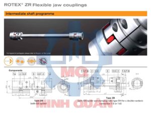 Bv Khop Noi Rotex Ktr With Line Shaft