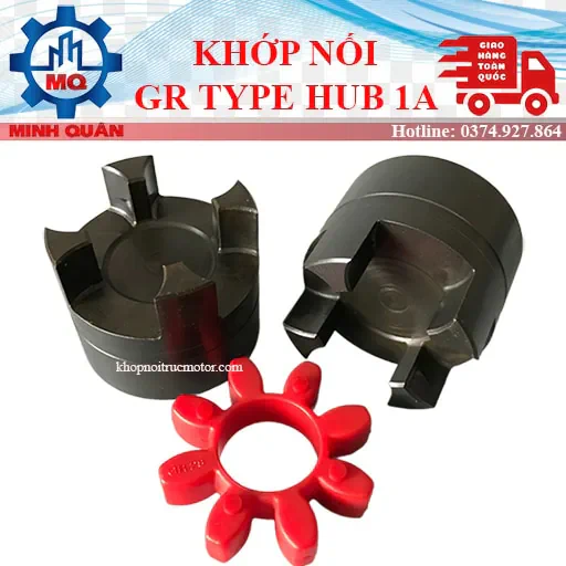 Khớp nối GR - Khớp nối Máy nén khí 1 Khop Noi Gr Vat Lieu Thep Loai Hub 1a