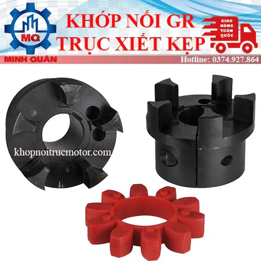 Khớp nối GR - Khớp nối Máy nén khí 9 Khớp nối trục GR xiết kẹp