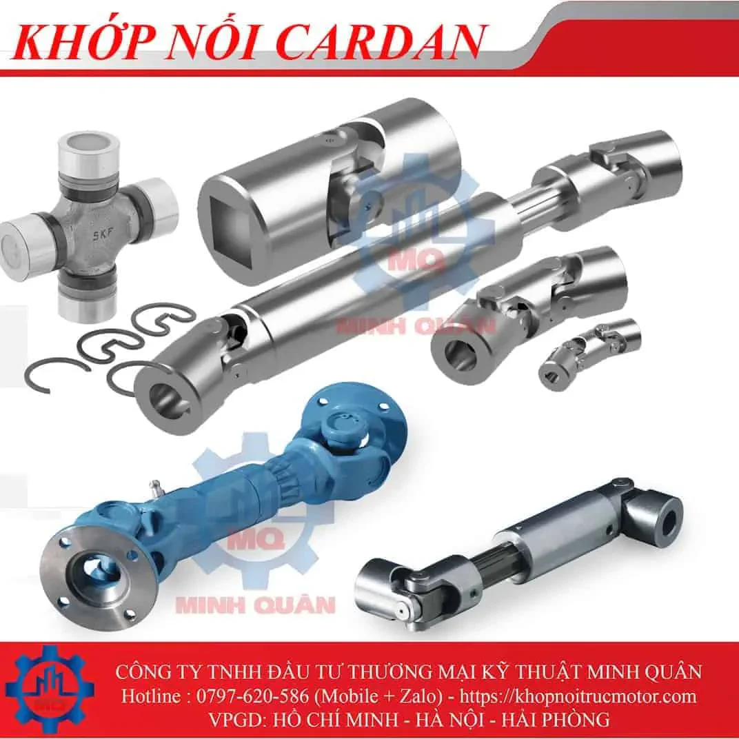 Khớp nối cardan Ringspann Kempf – Giải Pháp Truyền Động Vạn Năng Từ Đức 1 Khop Noi Cardan