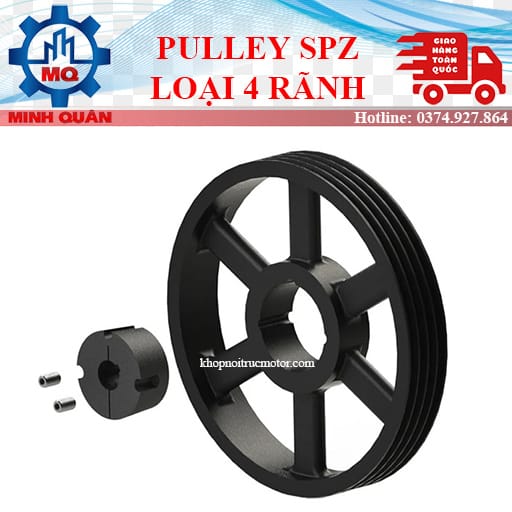 Puly Dai Thang Spz Loai 4 Ranh V Belt Pulley Spz