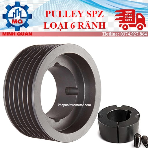 Puly Dai Thang Spz Loai 6 Ranh V Belt Pulley Spz