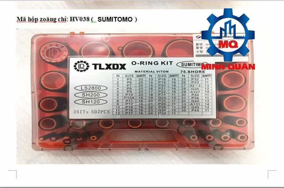 Hop Oring Gioang Chi Sumitomo Ls2800 Sh200 Sh120 Viton Fkm Nbr