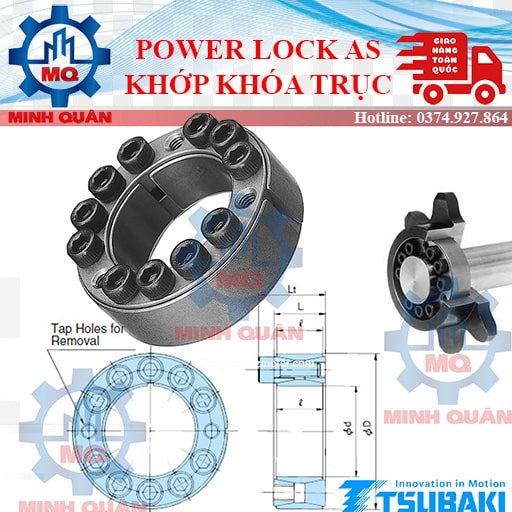 Khop Khoa Truc Tsubaki Power Lock As