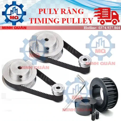Puly đai răng 8M Timing Belt Pulleys Minh Quân TTI