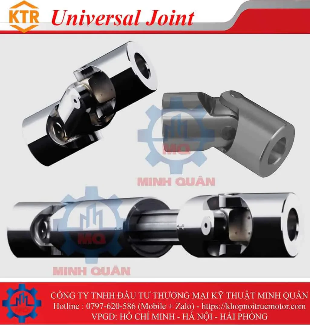 Khớp nối cardan ET GWN Universal Joint 1 Khop Noi Cardan Mini Ktr Universal Joint