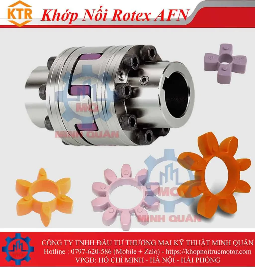 Các loại khớp nối KTR Rotex 4 Khop Noi Rotex Afn