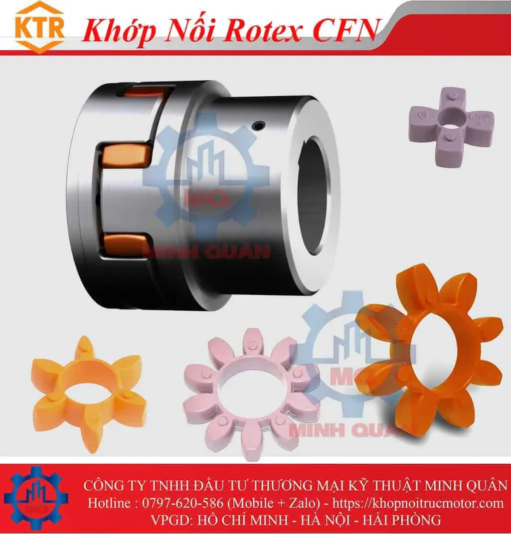 Các loại khớp nối KTR Rotex 21 Khop Noi Rotex Cnf