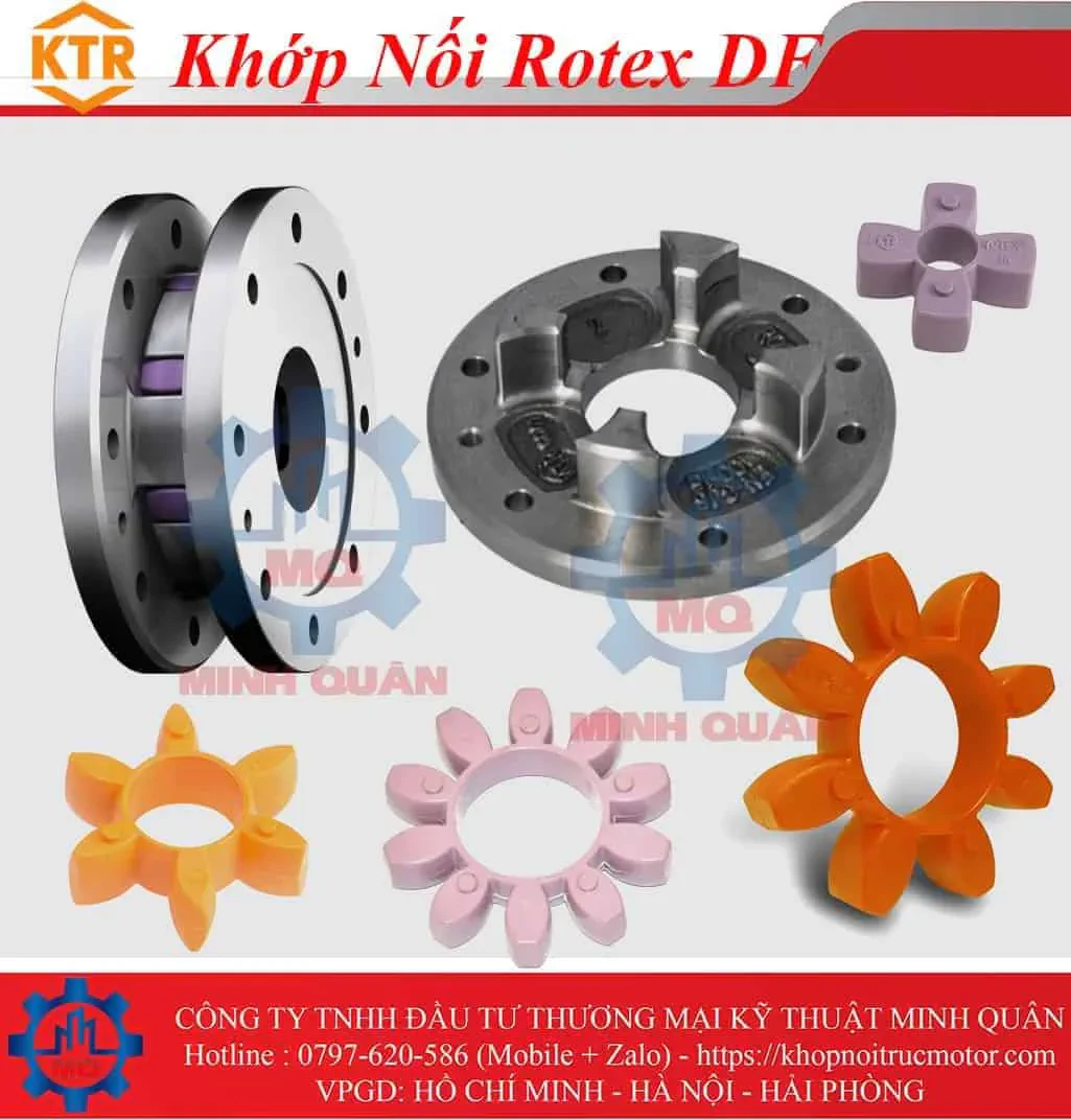Các loại khớp nối KTR Rotex 23 Khop Noi Rotex Df