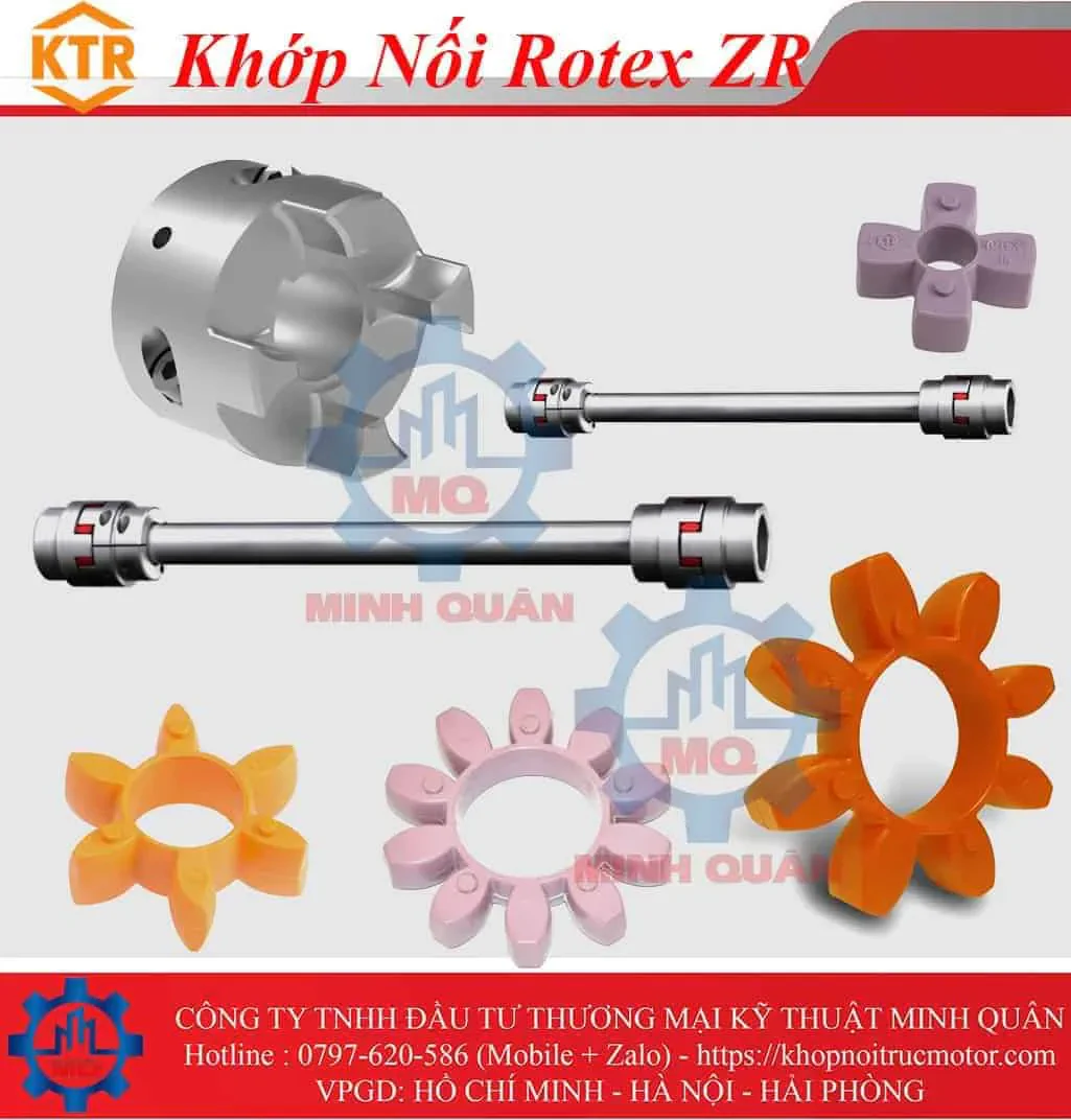 Các loại khớp nối KTR Rotex 10 Khop Noi Rotex Zr