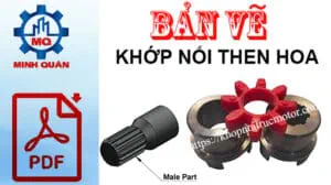 Tiêu chuẩn then hoa cho khớp nối trục