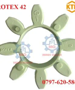 Vòng Đệm Rotex 42 KTR – Cao Su Giảm Chấn Khớp Nối 8 cánh, D=95mm 6 Vòng đệm Khớp Nối Rotex 42, 64 Shd
