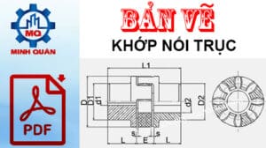 Bản vẽ khớp nối trục motor